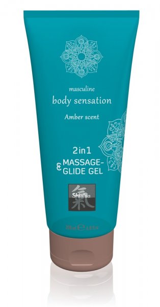 Massage &amp; Glide Gel 2in1 Ambergeur