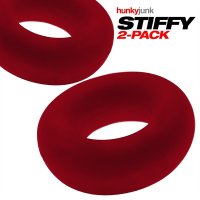 Voorbeeld: STIFFY 2-Pack Bull Cock Ringen - Cherry Ice