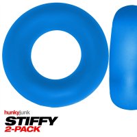 Voorbeeld: STIFFY 2 Pack Bull Cock Ringen - Teal Ice