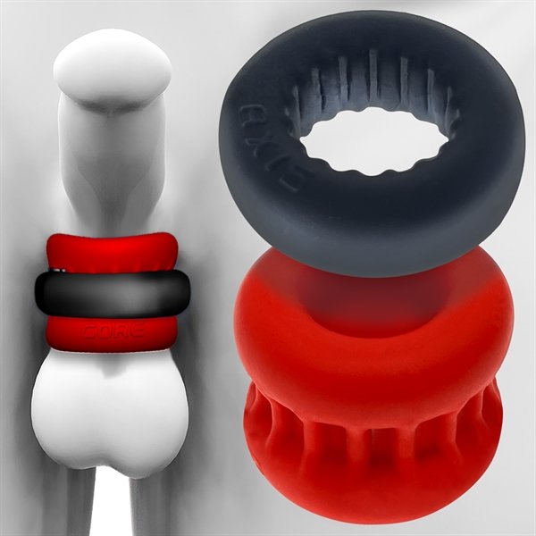 Silicone ball stretcher met Power-Grip AXIS Ring