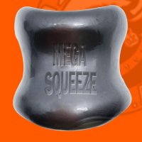 Voorbeeld: Oxballs MEGA SQUEEZE ergofit ball stretcher zilver