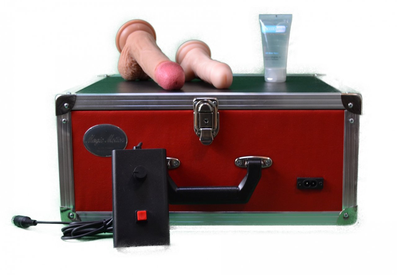 Sexmachine in een koffer: discreet en krachtig