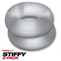 Voorbeeld: STIFFY 2-Pack Bull Cock Ringen - Clear Ice