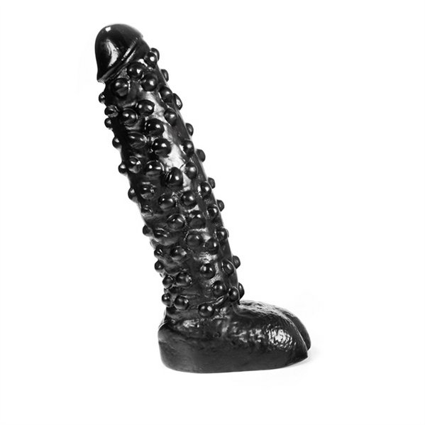 Tonguebiter Dildo Groot Zwart 6,6 cm x 28 cm