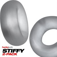 Voorbeeld: STIFFY 2-Pack Bull Cock Ringen - Clear Ice