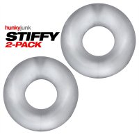 Voorbeeld: STIFFY 2-Pack Bull Cock Ringen - Clear Ice