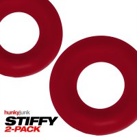 STIFFY 2-Pack Bull Cock Ringen - Cherry Ice