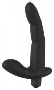 Flexibel siliconen plezier: Naughty Finger Prostate Vibe