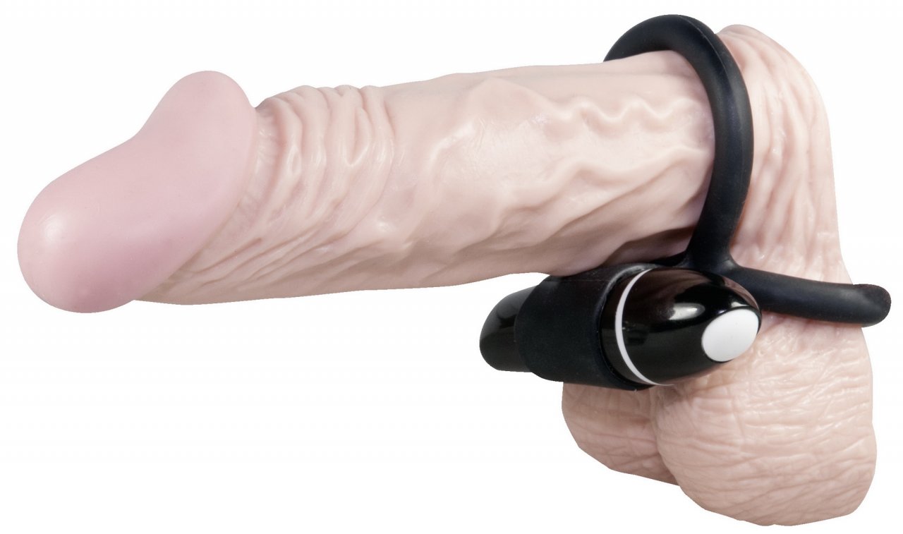 Penis testikel ring met vibratie Ø 4 en 4,5 cm