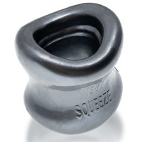 Oxballs MEGA SQUEEZE ergofit ball stretcher zilver